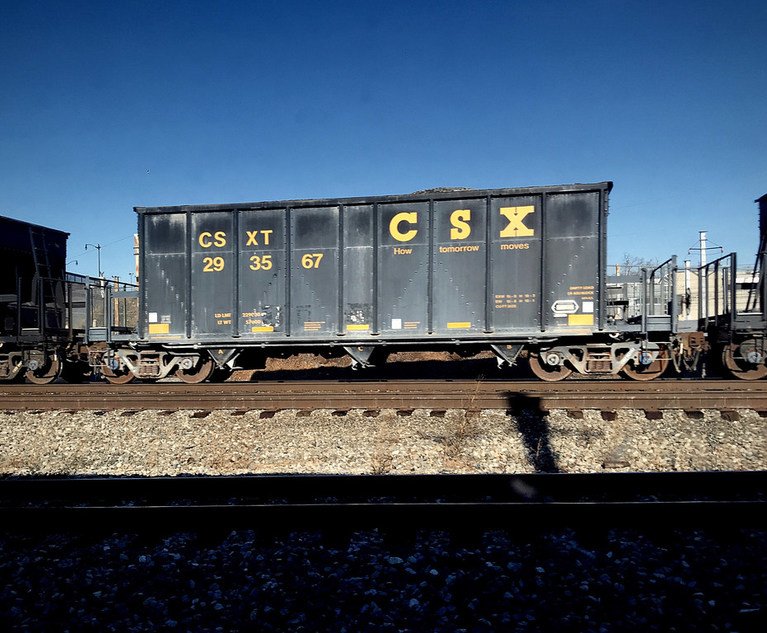 Ga Court of Appeals Split Over Railroad's Duty in Claims Stemming From Negligent Parking