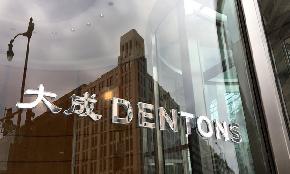 Dentons Settles Ex Employee's Sexual Harassment Lawsuit