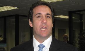 Cohen Leans Toward Big Law in Proposed Special Master Candidates