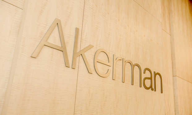 Akerman in Growth Mode Beefs Up Chicago Office
