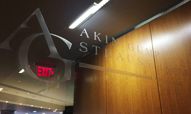 Akin Gump Lands Trans Atlantic Restructuring and Debt Finance Group From Morgan Lewis