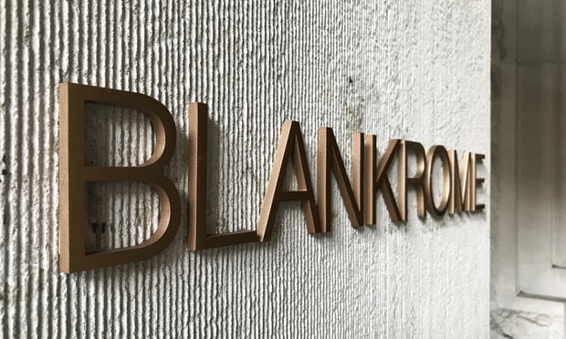 Blank Rome Taps a Rival Firm's Chicago Leader as It Chases Midwest Growth