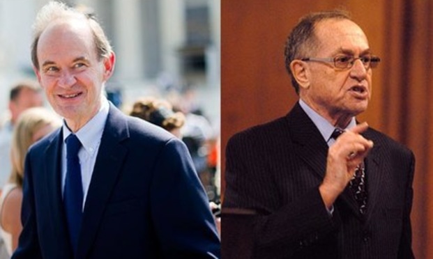David Boies, left, and Alan Dershowitz.