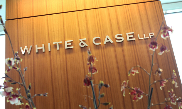 White & Case signage