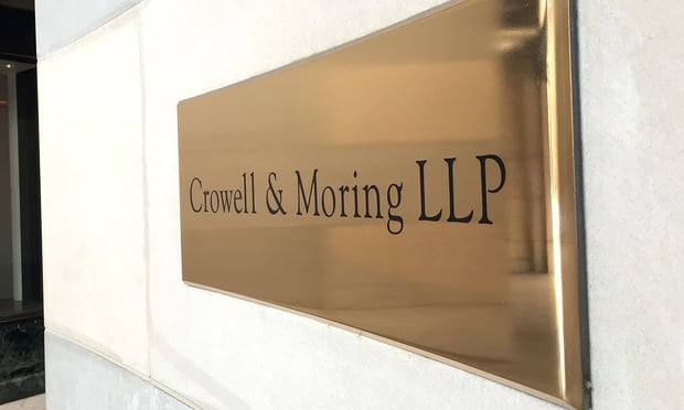 Crowell & Moring offices in Washington, D.C.