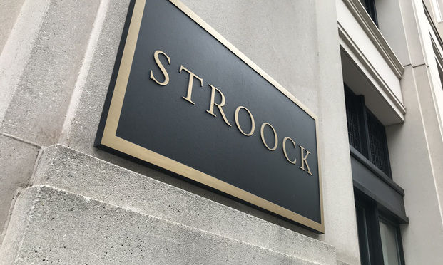Stroock offices in Washington, D.C. July 25, 2018.