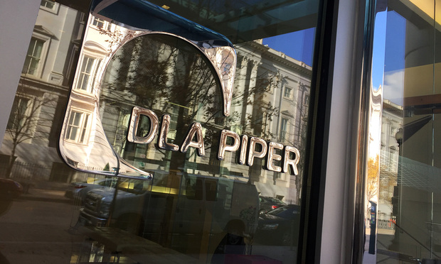 DLA Piper Office Sign