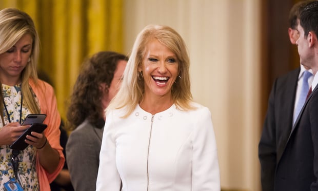 Kellyanne Conway Plays the Mommy Card