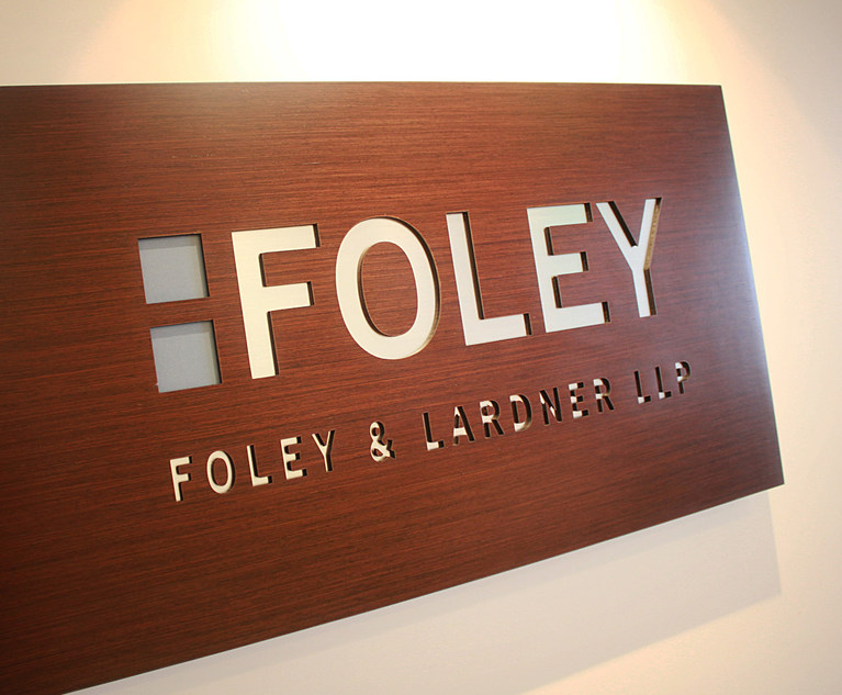 Foley & Lardner Drops Refund Seeking Suit Against Recruiter