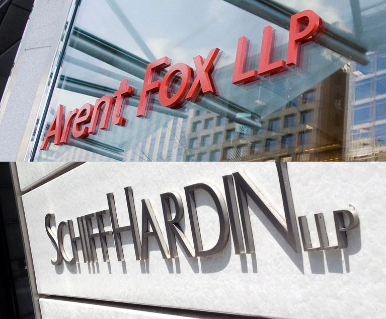 Arent Fox Completes Merger With Schiff Hardin