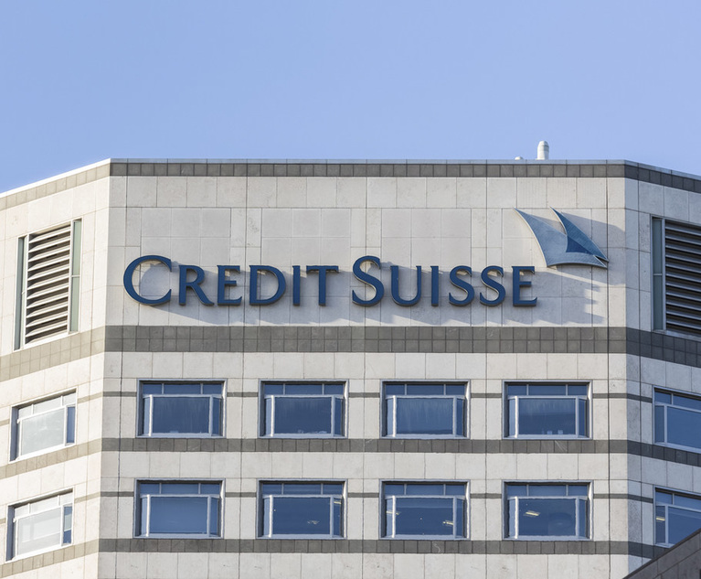 Quinn Emanuel and Pallas Set to Represent Credit Suisse Bondholders
