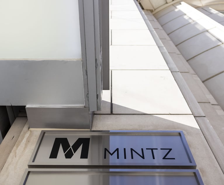 With More than 400 Clients in San Francisco, Mintz Prioritizes Office Growth