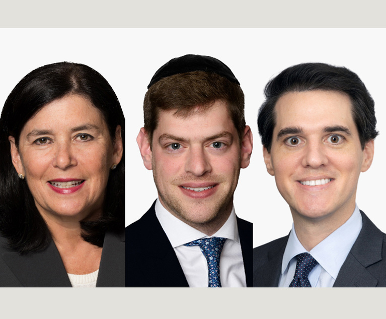 Trio of Stroock Lawyers Moves to McDermott