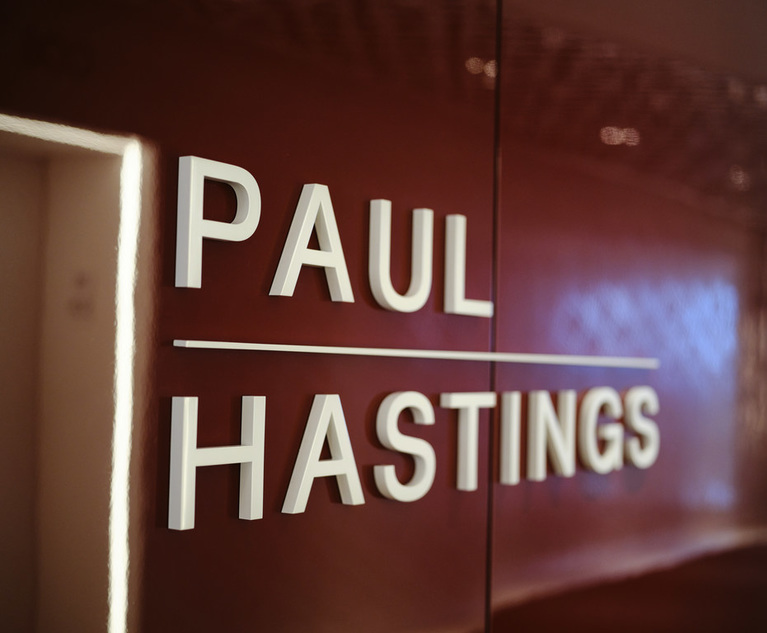 Paul Hastings Continues Growing Funds Practice Landing Partner From Skadden