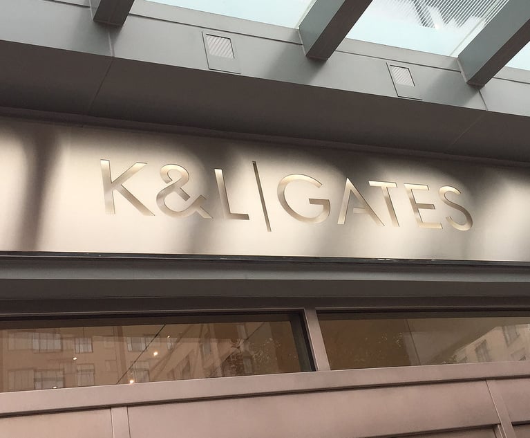 Layoffs at K&L Gates Hit Associates in Chicago, Boston, D.C