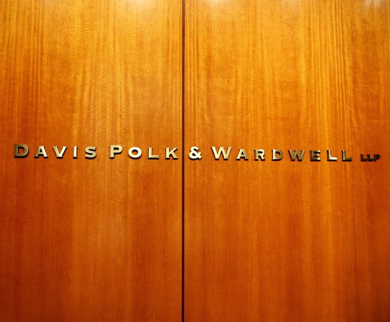 Davis Polk Brings Back Former White House Lawyer Morgan Stanley Compliance Head