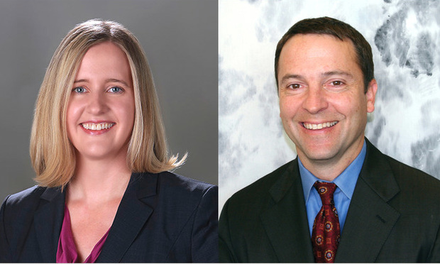 Elizabeth L. Brann, left, and Thomas A. Counts, right, of Paul Hastings.