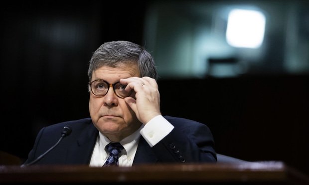 AG Barr Fills Front Office With Trump White House Lawyers