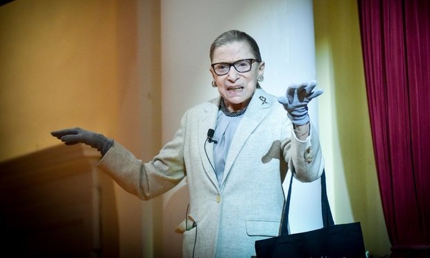 Partisan Divisions Are 'Not Serving Our Country Well ' Justice Ginsburg Tells Law Students