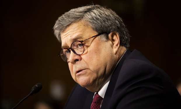 NYC Bar Calls for US AG William Barr's Recusal in Ukraine Matter