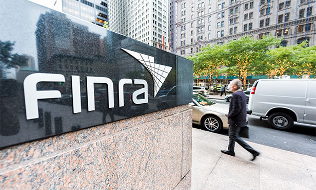 FINRA sign