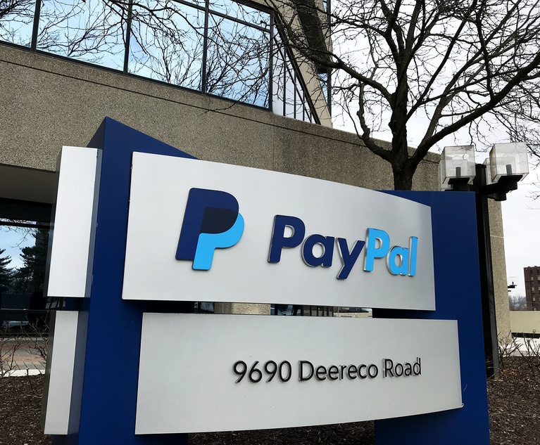 Who Got the Work: Archer Partner Tapped to Defend PayPal in Stockholder Suit