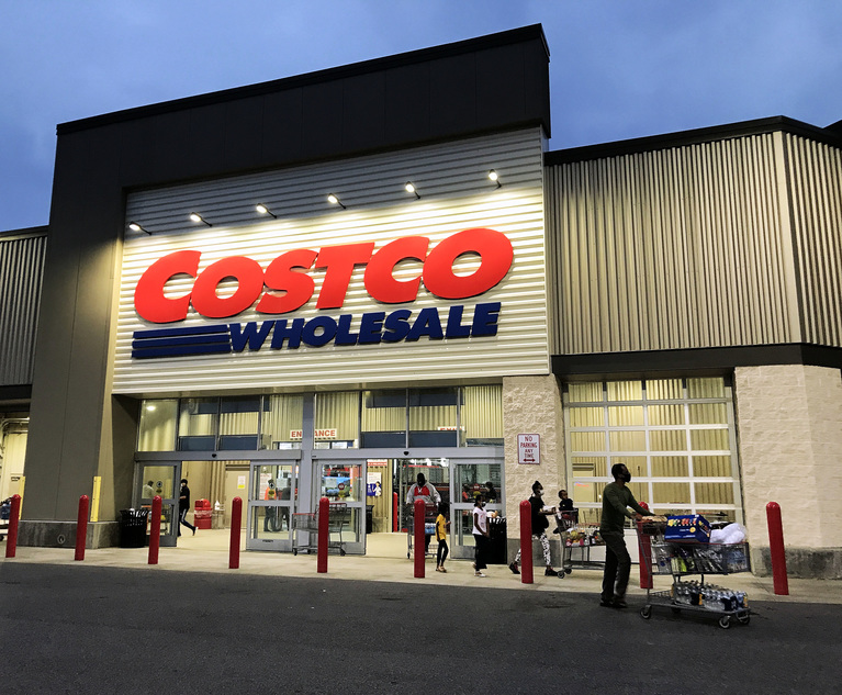 Who Got the Work: Connell Foley Lawyers to Defend Costco in Personal Injury Suit