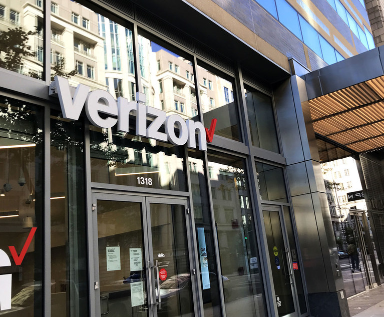 Who Got the Work: Gibbons Director Enters to Defend Verizon in Shareholder Derivative Suit