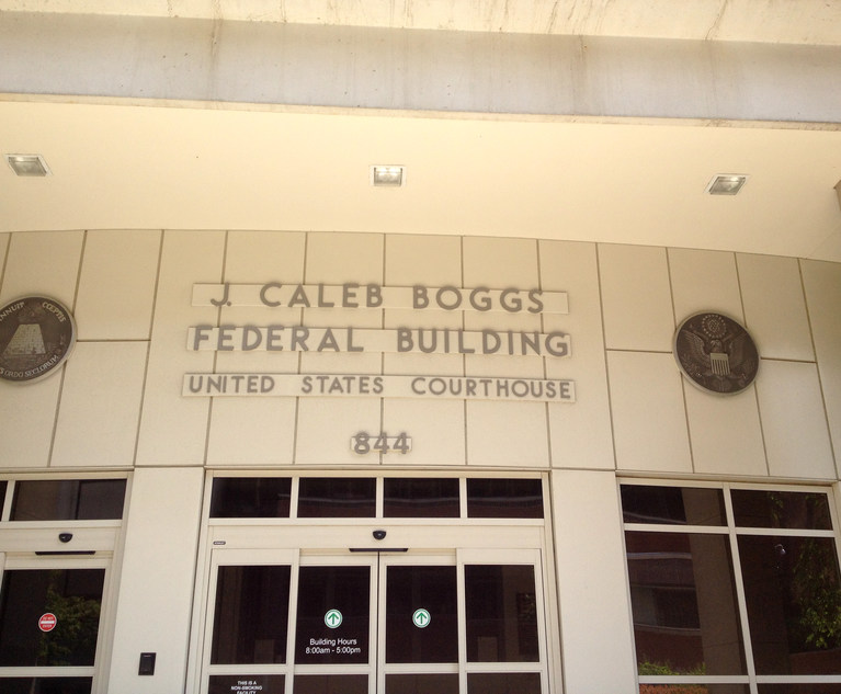 J. Caleb Boggs Federal Courthouse in Wilmington, Delaware.