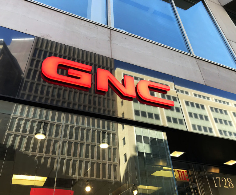 GNC store in Washington, D.C. October 18, 2021.