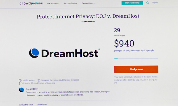 DreamHost Launches Funding Campaign for Legal Fight Against DOJ