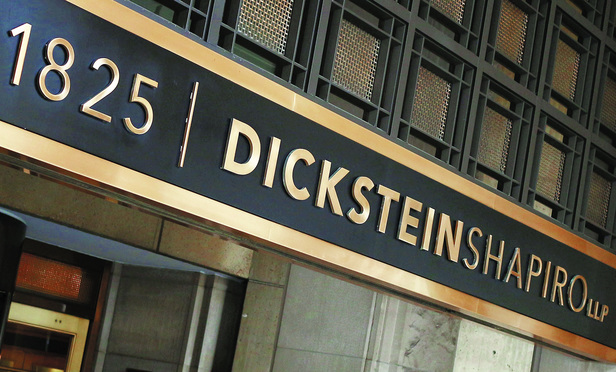 Another Litigation Partner Leaves Dickstein Shapiro in New York