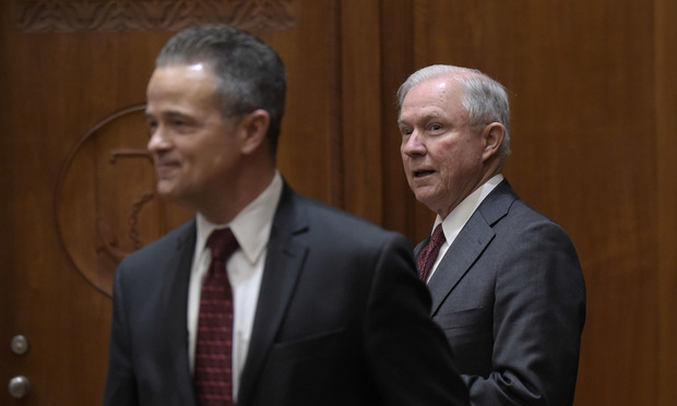 Sessions' Chief of Staff Tapped to Lead DOJ Civil Division
