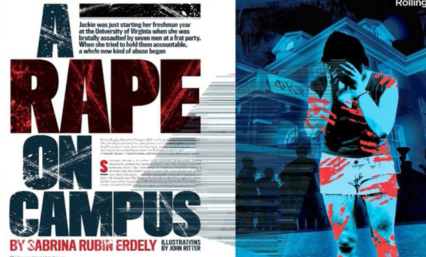 Suit Filed Over Retracted Rolling Stone Rape Article